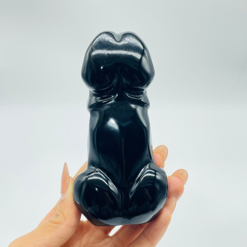 Black Obsidian Rabbit Carving Wholesale - Wholesale Crystals