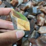 Black Rainbow Sun Stone with Hematite Free Form Wholesale -Wholesale Crystals