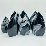 Black Stripe Agate Arrow Head Shape Wholesale -Wholesale Crystals