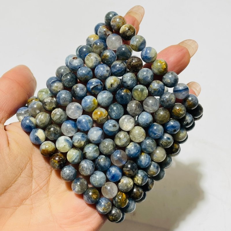 Blue Kyanite Mixed Quartz Bracelet Wholesale - Wholesale Crystals