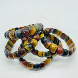 Blue Red Yellow Mixed Color Tiger Eye Bracelet Crystal Wholesale -Wholesale Crystals