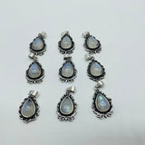 Blue Sri Lanka Moonstone Teardrop Shape Pendant Wholesale -Wholesale Crystals