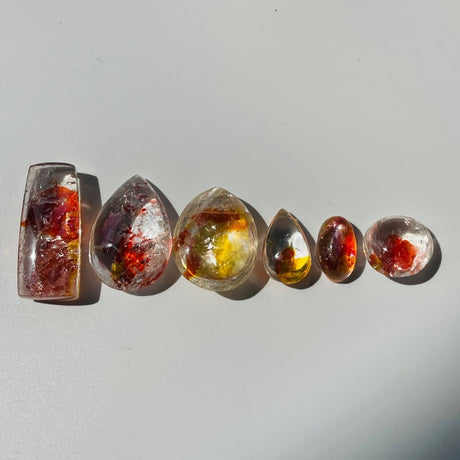 Brazil Hematoid Quartz For Jewelry Making DIY Pendant -Wholesale Crystals