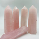 Brazil Rose Quartz Point Tower Wholesale -Wholesale Crystals