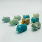 Caribbean Calcite Pig Carving Animal Wholesale -Wholesale Crystals