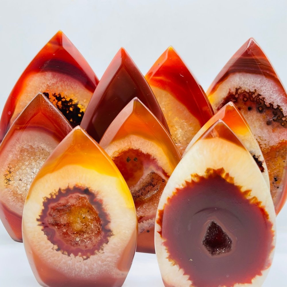 Carnelian Geode Druzy Arrow Head Shape Home Decoration Wholesale -Wholesale Crystals