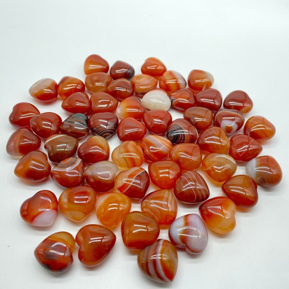 Carnelian Heart 0.78in(2cm) Wholesale -Wholesale Crystals