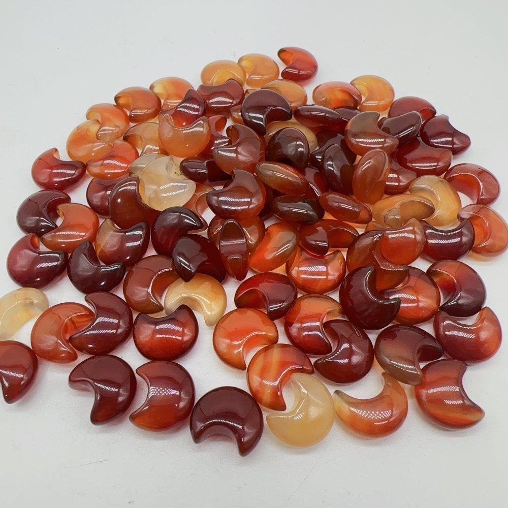 Carnelian Mini Moon Crystals Wholesale -Wholesale Crystals