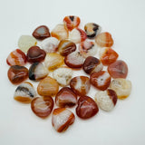 Carnelian Mixed Quartz Heart Wholesale -Wholesale Crystals