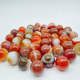 Carnelian Mixed Quartz Stripe Spheres Wholesale -Wholesale Crystals