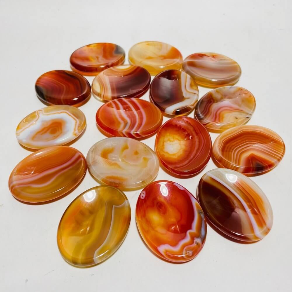 Carnelian Worry Stone Wholesale -Wholesale Crystals