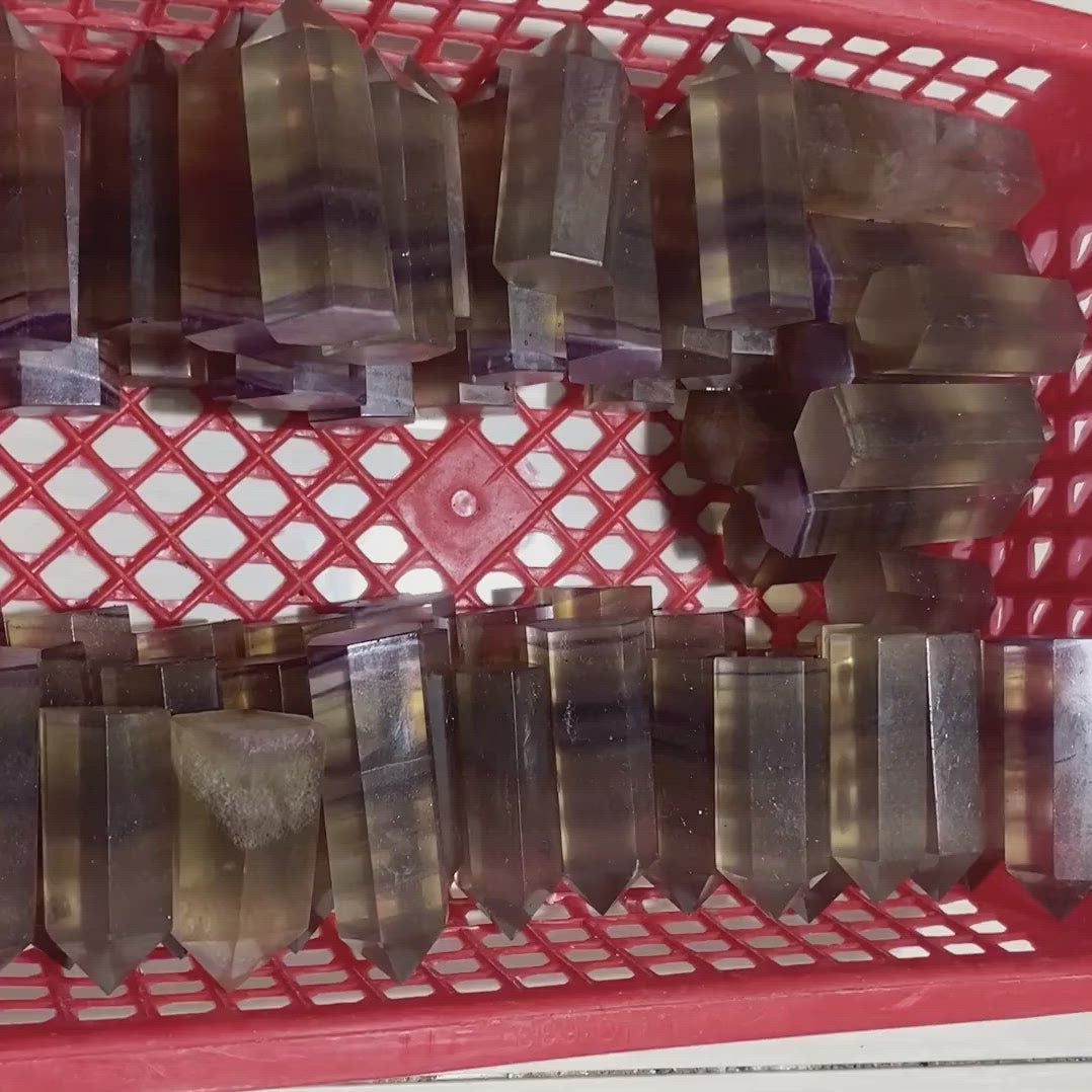 yellow fluorite tower crystal wholesale -Wholesale Crystals