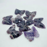 Chevron Amethyst Butterfly Carving Animal Wholesale -Wholesale Crystals