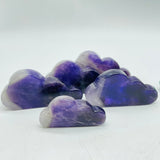 Chevron Amethyst & Green Aventurine Cloud Carving Wholesale -Wholesale Crystals