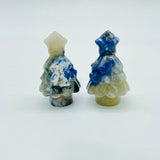 Christmas Tree Carving Wholesale Sodalite Howlite - Wholesale Crystals