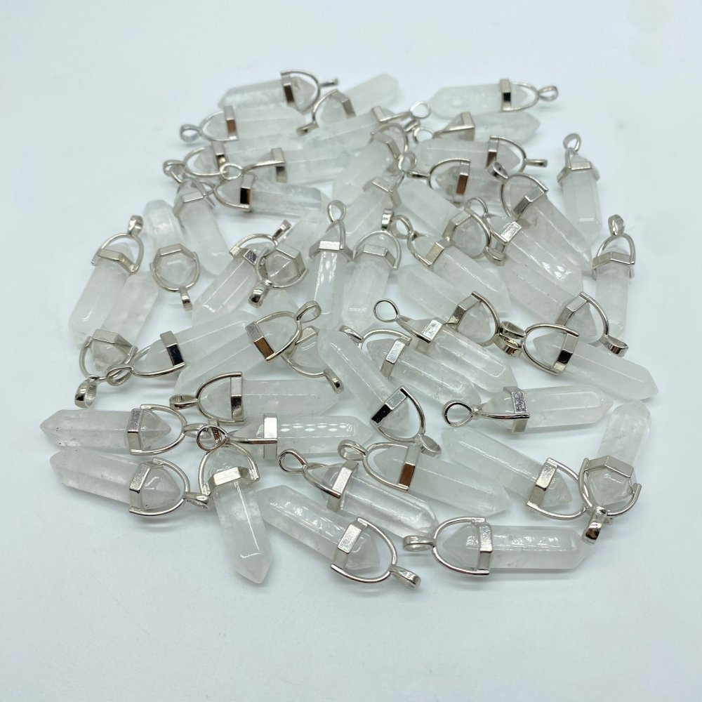 Clear Quartz Double Points Pendant Crystal Wholesale -Wholesale Crystals