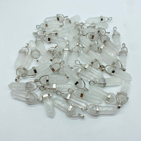 Clear Quartz Double Points Pendant Crystal Wholesale -Wholesale Crystals