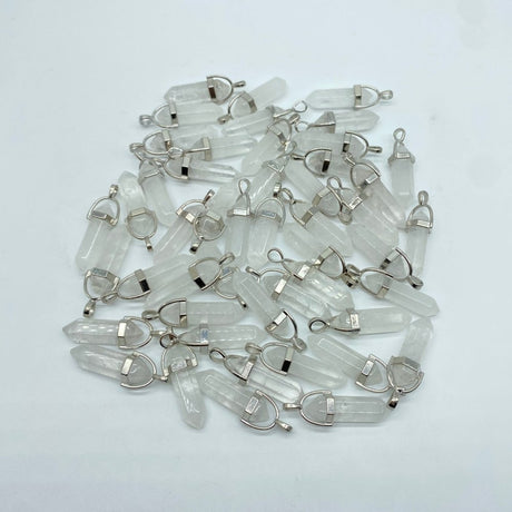 Clear Quartz Double Points Pendant Crystal Wholesale -Wholesale Crystals