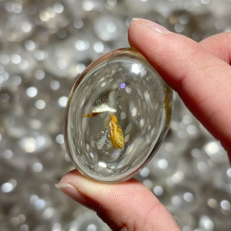 Clear Quartz Small Palm Stone Crystal Wholesale -Wholesale Crystals