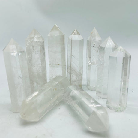 Clear Quartz White Crystal Point Tower Wholesale -Wholesale Crystals