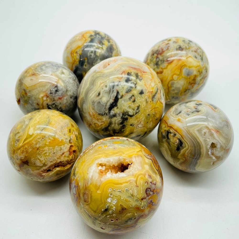 Crazy Agate Sphere Ball Wholesale -Wholesale Crystals