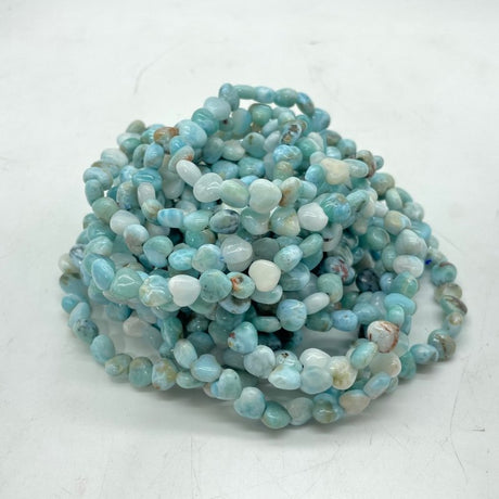 Cute Larimar Heart Bracelets Wholesale Dominican Republic -Wholesale Crystals