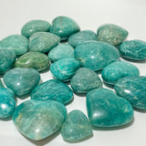 Deep Blue Amazonite Heart Wholesale -Wholesale Crystals