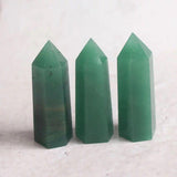Green Aventurine Point Tower 2-3.6in -Wholesale Crystals