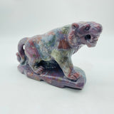 Beautiful High Quality Ocean Jasper Leopard Panther Carving -Wholesale Crystals