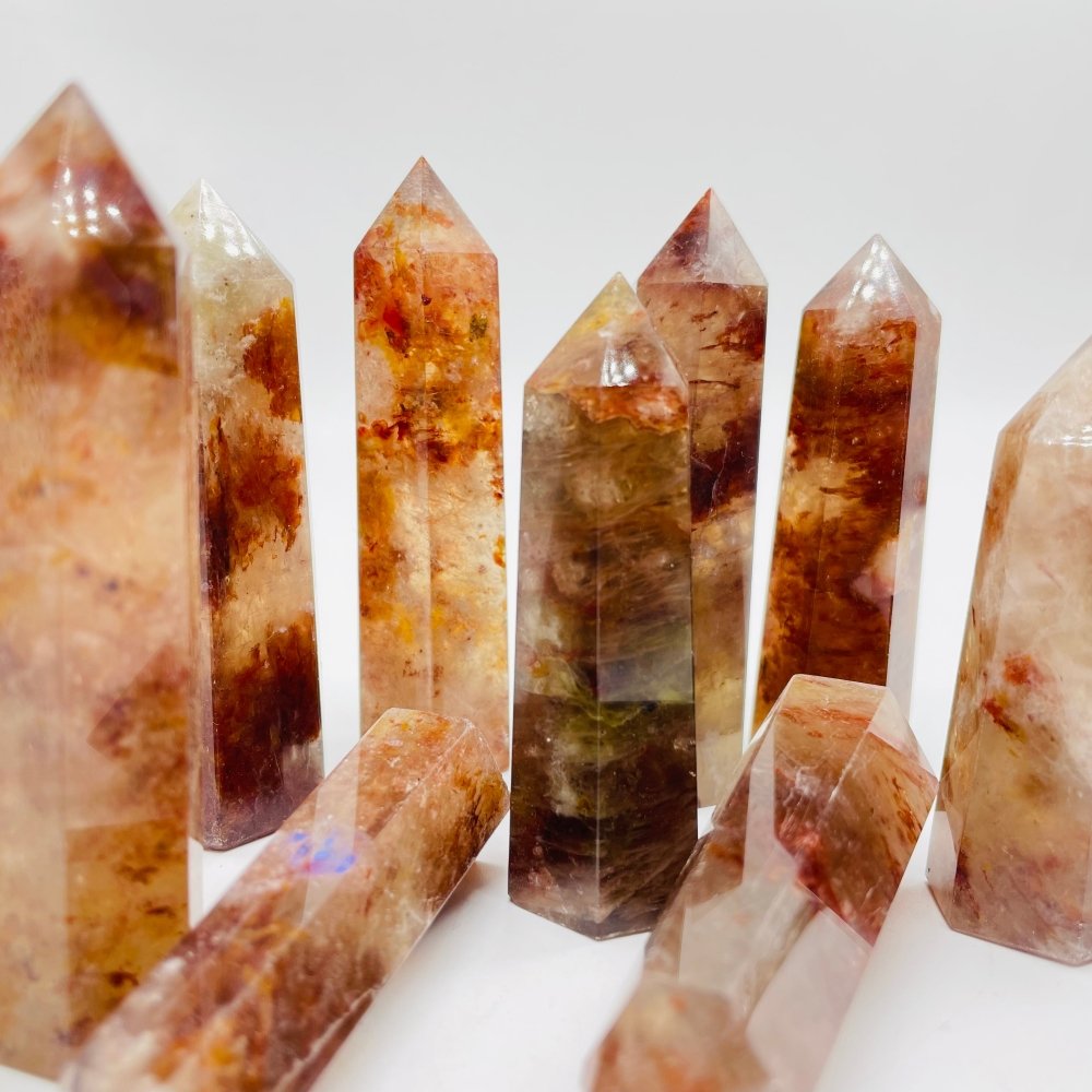 Fire Quartz Tower Point Wholesale -Wholesale Crystals