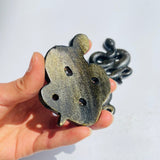 Gold Sheen Obsidian Snake Carving Wholesale -Wholesale Crystals