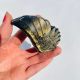 Gold Sheen Obsidian Wing Carving Wholesale -Wholesale Crystals