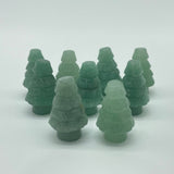 Green Aventurine Christmas Tree Carving Wholesale -Wholesale Crystals