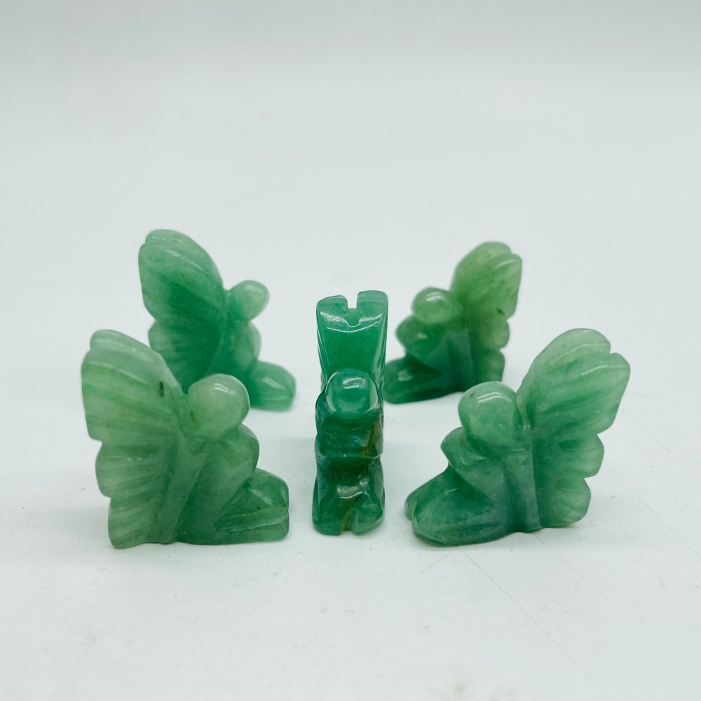 Green Aventurine & Moss Agate Butterfly Fairy Wholesale -Wholesale Crystals
