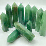 Green Aventurine Stone Points Wholesale Clearance -Wholesale Crystals