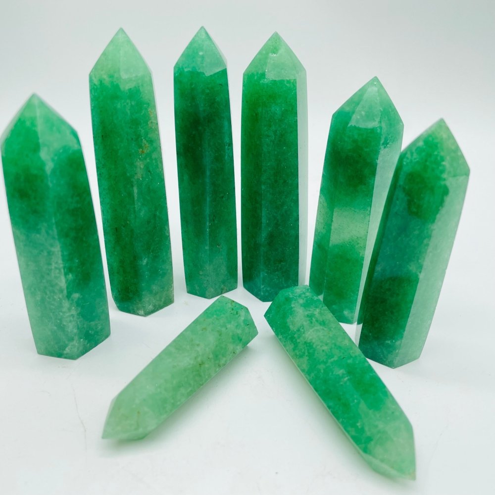 Green Strawberry Quartz Tower Points Crystal Wholesale -Wholesale Crystals