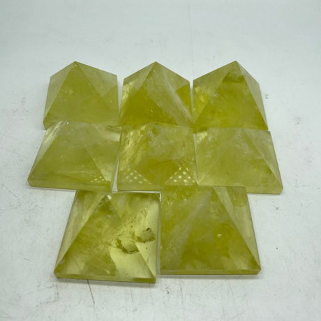 Heat Treatment Citrine Crystal Pyramid Wholesale -Wholesale Crystals
