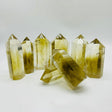 Heat Treatment Fat Citrine Quartz Point Wholesale -Wholesale Crystals