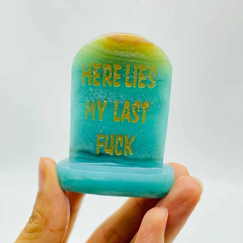 Caribbean Calcite Headstone