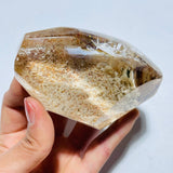 High Grade Orange Garden Quartz Lodolite With Rainbow -Wholesale Crystals