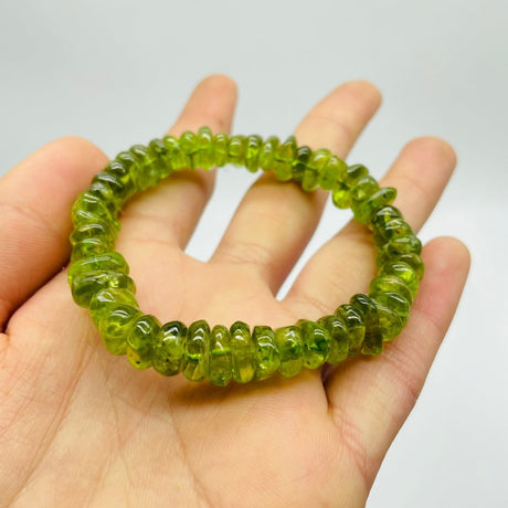 High Grade Peridot Bracelet (HGUB13) -Wholesale Crystals