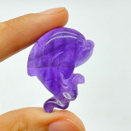 High Quality Amethyst Dolphin Carving Wholesale -Wholesale Crystals