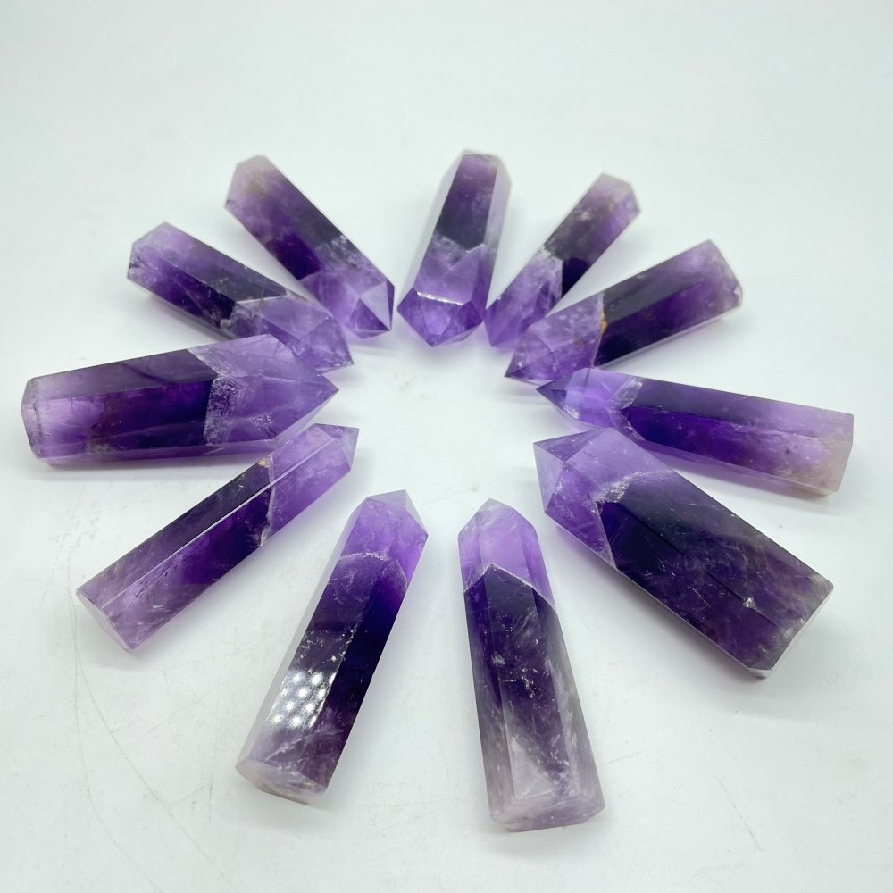 High Quality Amethyst Phantom Mountain Tower Points Wholesale -Wholesale Crystals