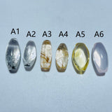 High Quality Barrel Bead DIY Pendant Rutile Quartz Rose Quartz Citrine -Wholesale Crystals