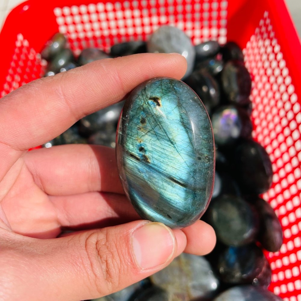 High Quality Dark Labradorite Tumbled Wholesale -Wholesale Crystals