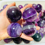 High Quality Deep Purple Fluorite Spheres Ball Wholesale -Wholesale Crystals