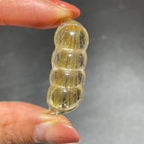 High Quality Golden Rutile Sugar Pea Carving Snap Pea -Wholesale Crystals