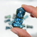 High Quality Labradorite Baby Buddha Carving Wholesale - Wholesale Crystals
