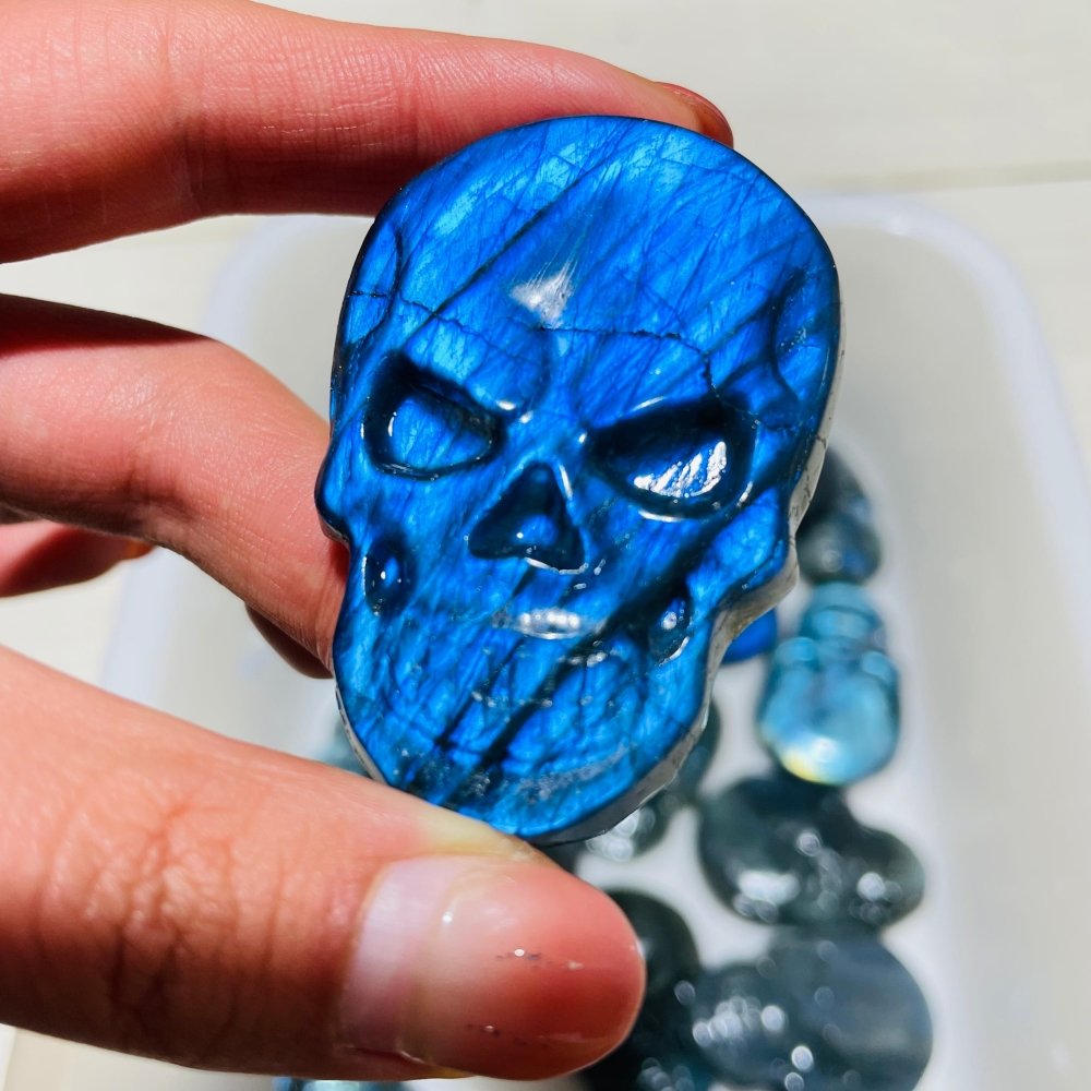 High Quality Labradorite Skull Carving Crystal Wholesale -Wholesale Crystals