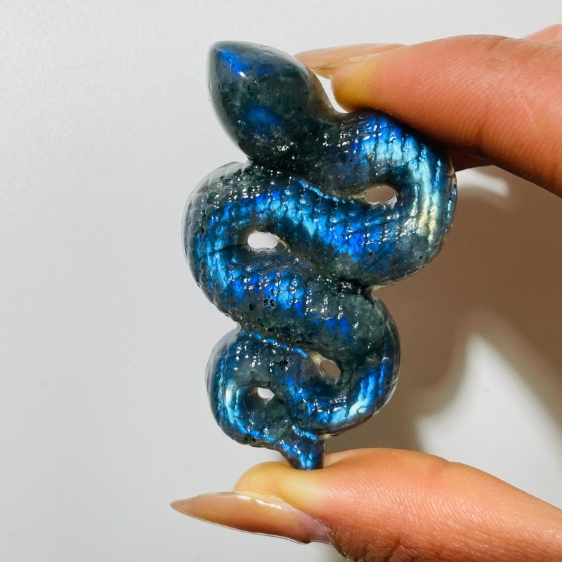 High Quality Labradorite Snake Carving Crystal Wholesale -Wholesale Crystals